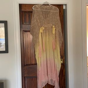 All Saints Silk Kaftan